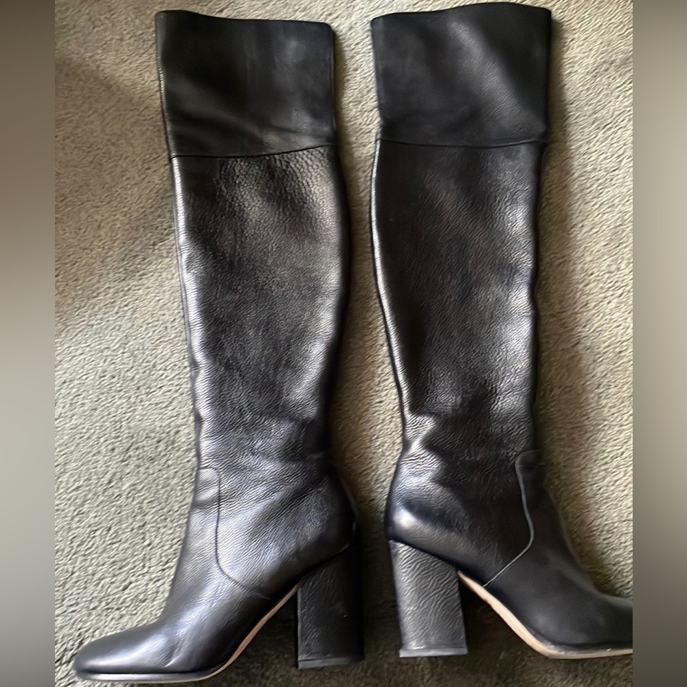 Via Spiga Over the knee leather boots